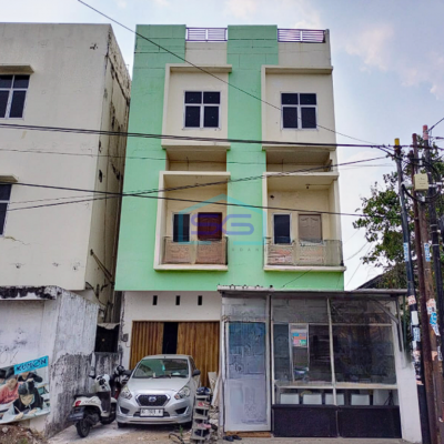 Dijual Ruko 3 Lantai Siap Pakai di Jalan Inspektur Marzuki, Palembang LB 142m2