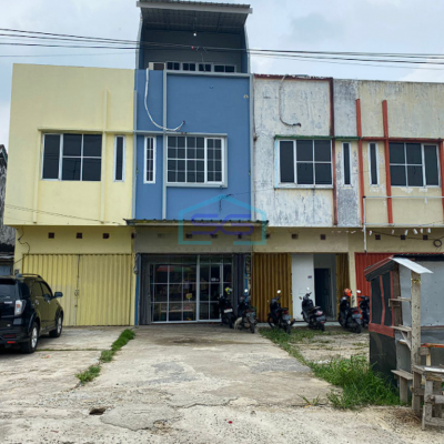 Dijual Ruko 2 Lantai Strategis di Jalan Sekolah Pipa Reja, Kemuning Palembang LB 120m2