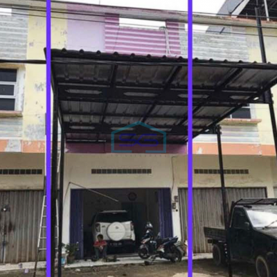 Dijual Ruko 2 Lantai Siap Pakai di Kenten Banyuasin Palembang LT 136m2