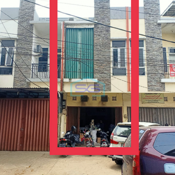 Dijual Ruko Beserta (Mesin Cetak Toko & Mesin Potong Kertas) di Kawasan Percetakan, Palembang LB 120m2-1
