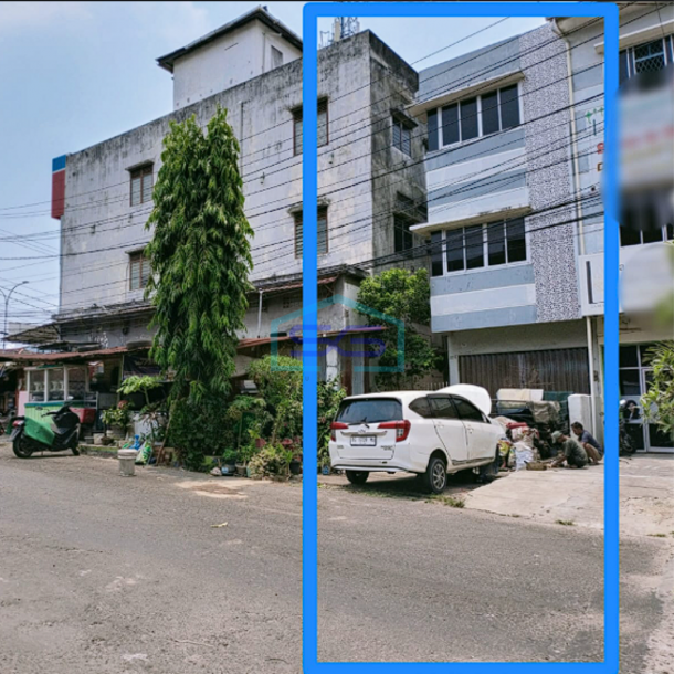 Disewakan Ruko 3 Lantai Lokasi Strategis di Jalan Jenderal Sudirman Kota Palembang LB 176m2-1