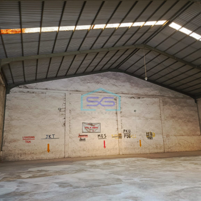 Disewakan Gudang Strategis di Komplek Pergudangan Graha Mitra Sukarami Palembang LB 782m2