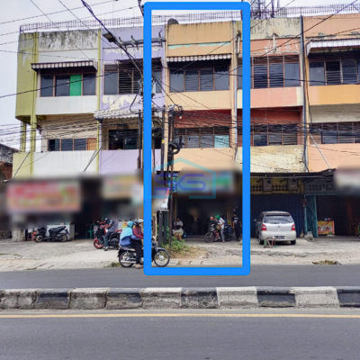 Dijual Ruko 3,5 Lantai Lokasi di Lemabang Palembang Luas Bangunan 192m2