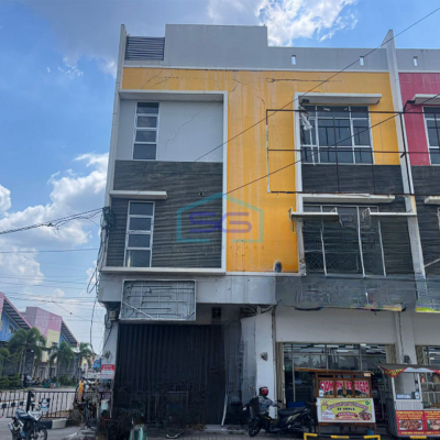 Dijual Ruko Strategis Posisi Hook di Kompleks Pergudangan Sriwijaya Mas, Palembang LB 225m2