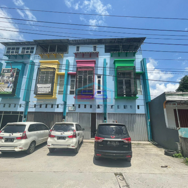 Dijual 2 Unit Ruko Seduduk Putih PTC Palembang Luas Bangunan 176m2-1