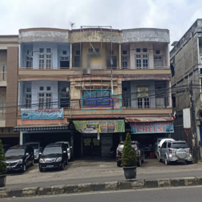 Dijual Ruko Jalan Hos Cokroaminoto Kota Jambi Luas Bangunan 243m2