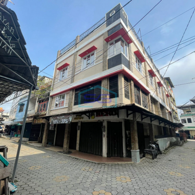Dijual 4 Ruko Pusat Kota Jalan Kepandean Pasar 16 Ilir Palembang LB 420m2
