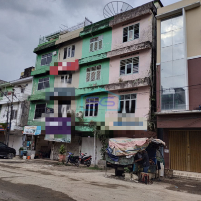 Dijual Ruko 4 Lantai di Pusat Bisnis 16 Ilir Palembang Luas Bangunan 264m2