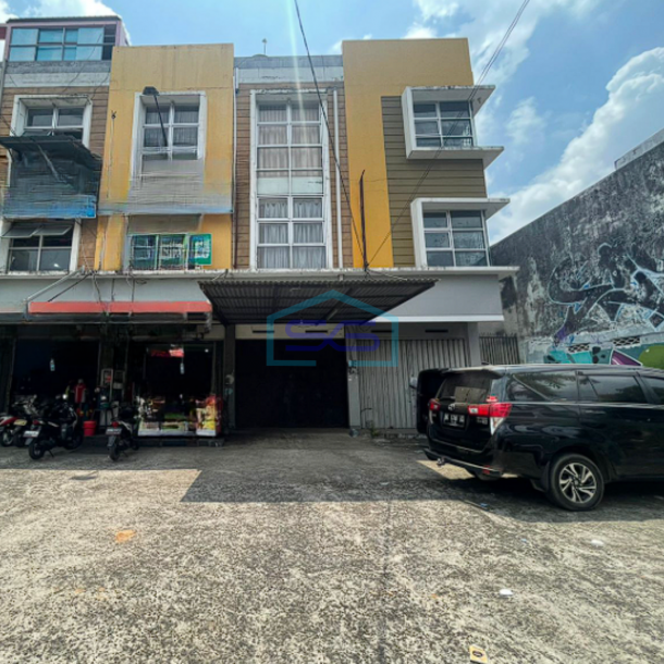 Dijual Ruko 3,5 Lantai Jalan Mayor Salim Batubara Palembang LB 280m2-1