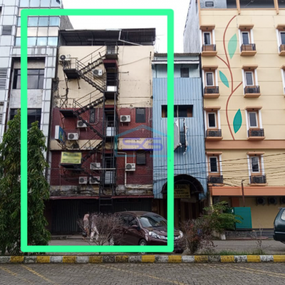 Disewakan Ruko Jumbo di Komplek Ilir Barat Permai Palembang Luas Bangunan 675m2