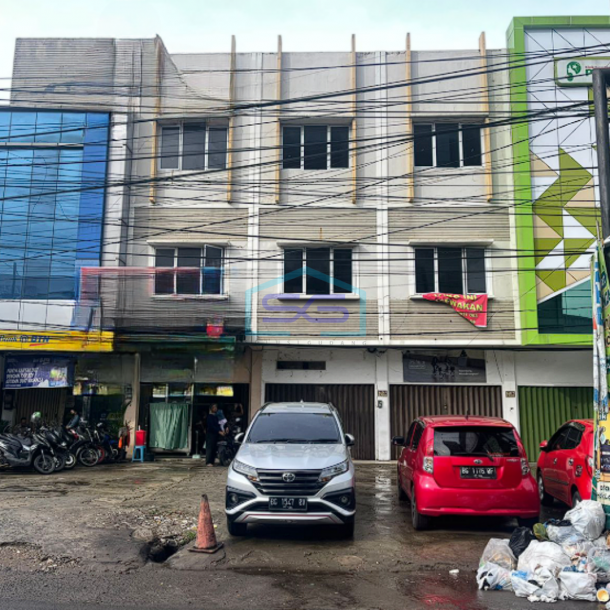 Disewakan Ruko 2 Unit Jalan Radial Palembang Luas Bangunan 192m2-1