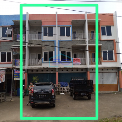 Dijual 2 Unit Ruko depan Terminal Alang Alang Lebar Palembang LB 160m2
