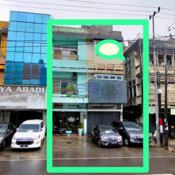 Dijual Ruko 3,5 Lantai 1 Unit Jalan Veteran Palembang LB 168m2-1
