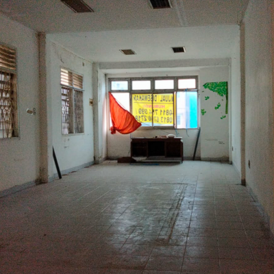 Dijual Ruko 3,5 Lantai 1 Unit Jalan Veteran Palembang LB 168m2