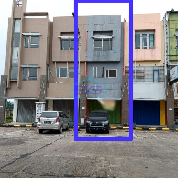 Disewakan Ruko 3 Lantai dalam Komplek PTC Mall Jalan R Soekamto Palembang LB 211m2-1