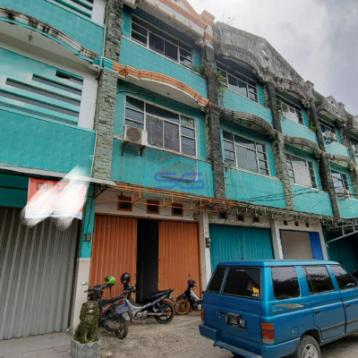 Disewakan 1 Unit Ruko Strategis Jalan Residen Abdul Rozak Palembang LB 192m2
