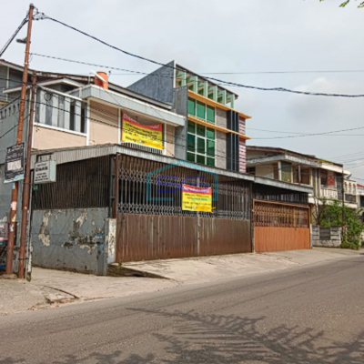 Dijual Ruko 2 Pintu Townhouse 3 Lantai Jalan Mayor Ruslan Palembang LB 500m2