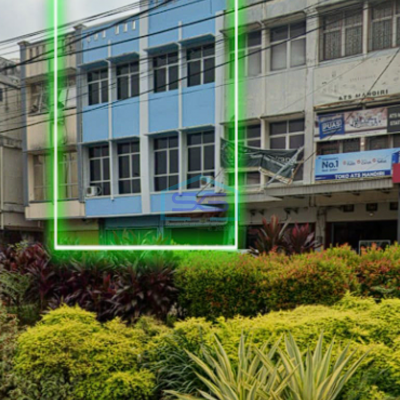 Dijual 2 Unit Ruko Terawat Jalan R Soekamto Simpang Patal Palembang LB 192m2