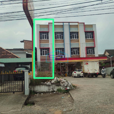 Disewakan 1 Unit Ruko Jalan Inspektur Marzuki Palembang Luas Tanah 160m2