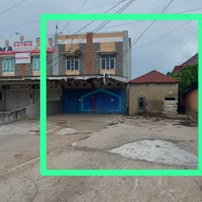 Dijual Ruko Plong 2 Unit di Jalan Alamsyah Ratu Prawiranegara Palembang LT 467m2