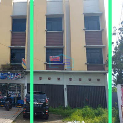 Dijual Ruko 2 unit Gandeng Plong, di Jln Abdul Rozak Kalidoni Palembang LB 288m2