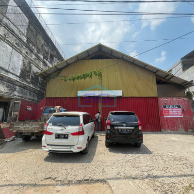 Dijual Gudang Sekip Pangkal dan Gedung Walet di Lokasi Strategis Palembang LB 1063m2
