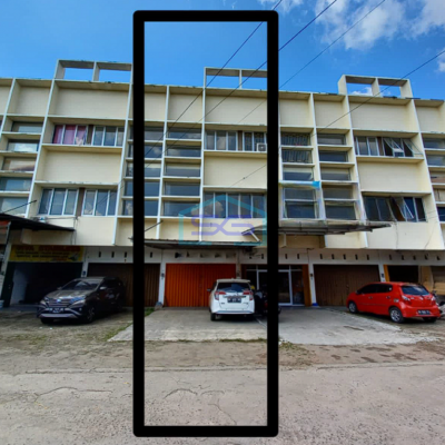 Disewakan 1 Unit Ruko 3 Lantai Siap Pakai di Jalan Siaran Palembang LT 140m2