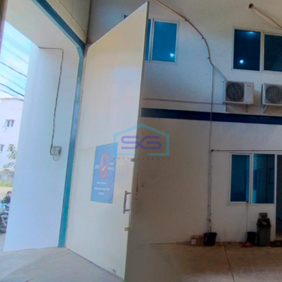 Disewakan Gudang Bagus di Komplek Pergudangan Cosmo Bizland Alang Alang Lebar Palembang LB 1000m2