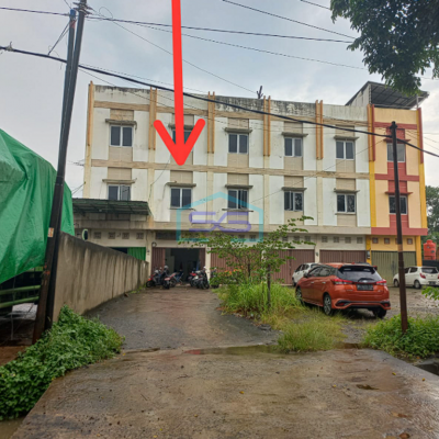 Disewakan 3 Unit Ruko Jl. Residen Abdul Rozak Patal Pusri Palembang LT 153m2