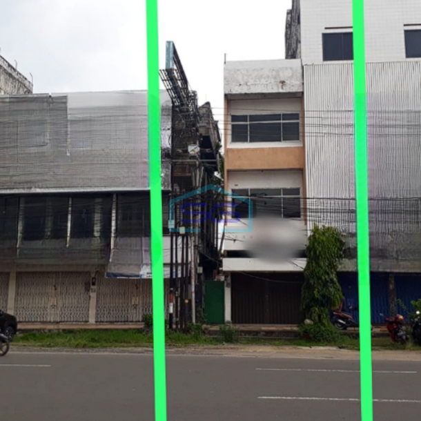 Disewakan Ruko 3 Lantai di Tengah Kota Jalan Kolonel Atmo Palembang LB 192m2-1
