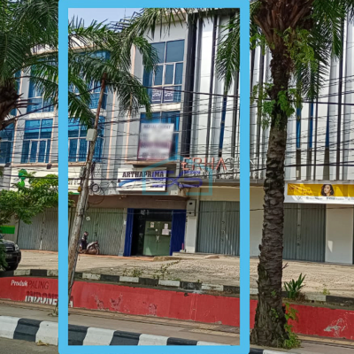 Dijual 1 Unit Ruko Siap Pakai di Jl. Angkatan 45 Palembang Luas Bangunan 183m2