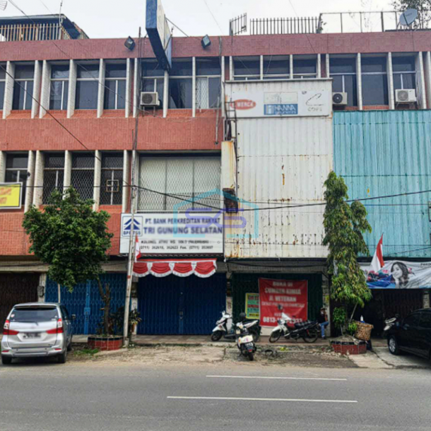 Dijual Ruko Strategis di Pusat Kota Jl. Kolonel Atmo Palembang Luas Bangunan 180m2-1
