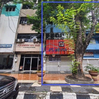 Dijual 2 unit Ruko Jalan Jendral Sudirman Palembang Luas Bangunan 505m2