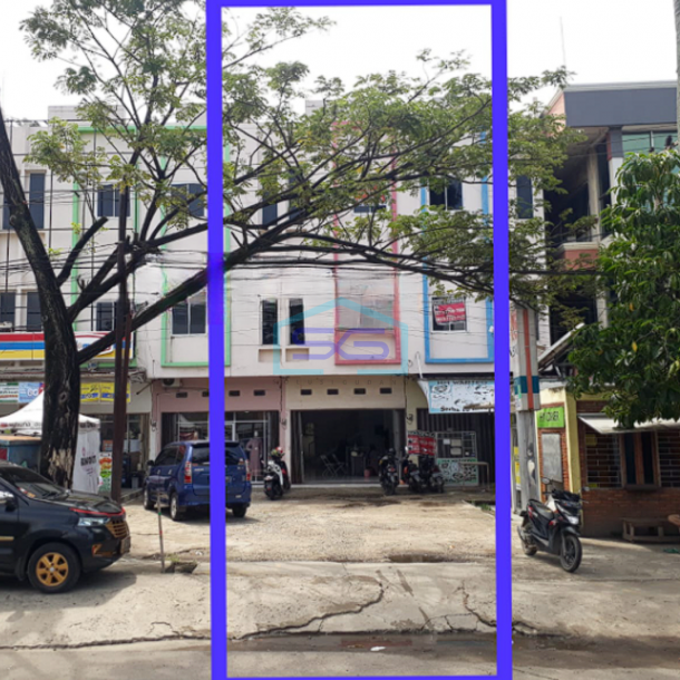 Disewakan 1 unit Ruko disamping RM Pagi Sore Seberang Ulu Palembang LB 204m2-1