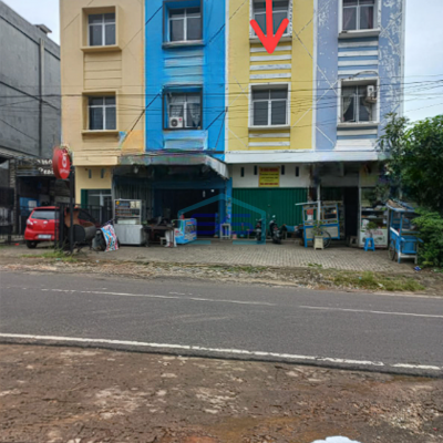 Disewakan 1 Unit Ruko Siap Pakai di Jln Sapta Marga Palembang LB 140m2