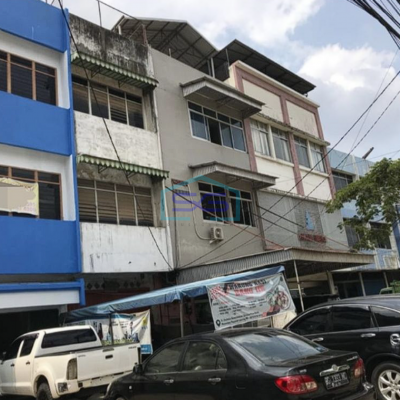 Disewakan Ruko 1 Pintu 3 Lantai Plus Dak Jemur Siap Pakai Jln Perintis Kemerdekaan Palembang LB 192m2