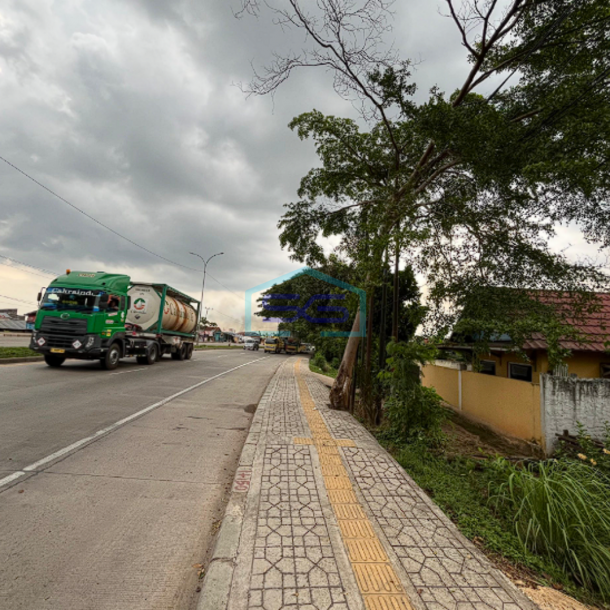 Dijual Tanah Luas 7930 m² di Pinggir Jalan Lintas Palembang Indralaya, dekat Terminal Karya Jaya-2