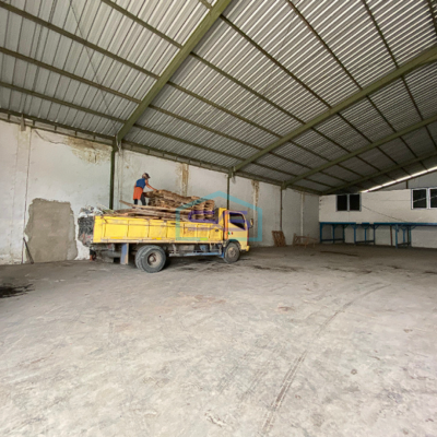 Disewakan 2 Gudang Bagus di Komplek Pergudangan Griya Bandara Indah Palembang LB 800m2