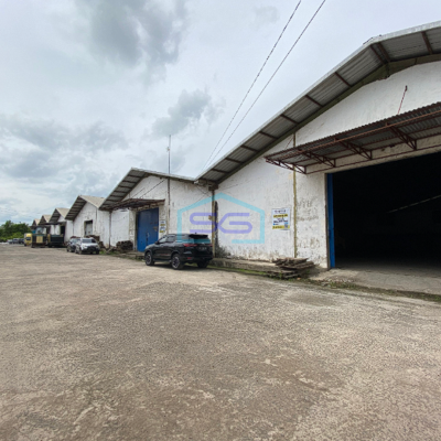 Disewakan 2 Gudang Bagus di Komplek Pergudangan Griya Bandara Indah Palembang LB 800m2