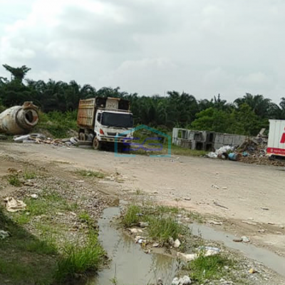 Disewakan Lahan Tanah Jalan Bumi Mas Belakang Pom Bensin Km 12 Palembang Luas 4000m2