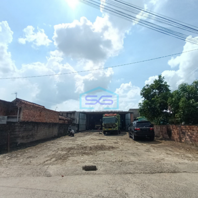 Dijual Tanah + Gudang di Jalan Gotong Royong Sako Baru Palembang