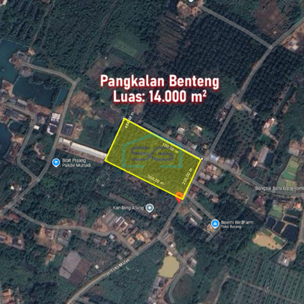 Dijual Tanah Luas 14000m2 Lokasi Siap Bangun di Jalan Tirto Mulyo Palembang-3
