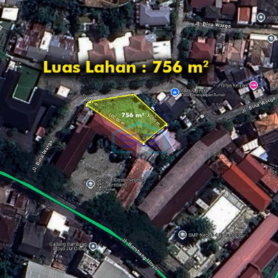 Dijual Tanah di Jl. Bina Warga, Bambang Utoyo, Palembang