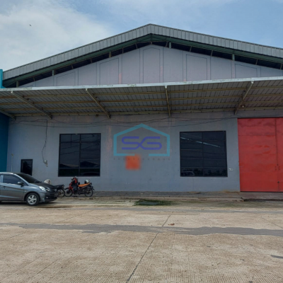 Disewakan Gudang Besar di Komplek Pergudangan di Banyuasin Palembang LT 1334m2