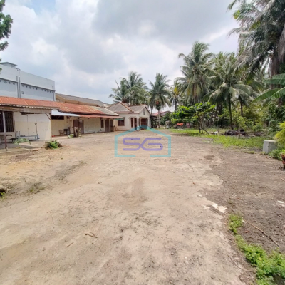 Dijual Tanah Bonus Rumah di Pinggir Jalan Lokasi Strategis Jalan RE Martadinata Palembang LT 3300m2