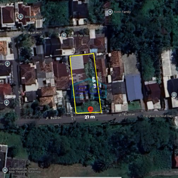 Dijual 2 Unit Ruko + Lahan Luas di Jalan Rustini, Kenten Palembang LT 1087m2-4