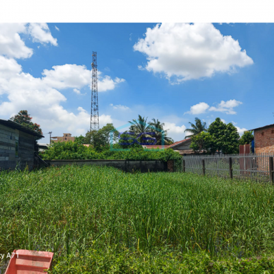 Dijual Tanah Strategis + Bonus Rumah & Kios di Jalan RE. Martadinata, Palembang