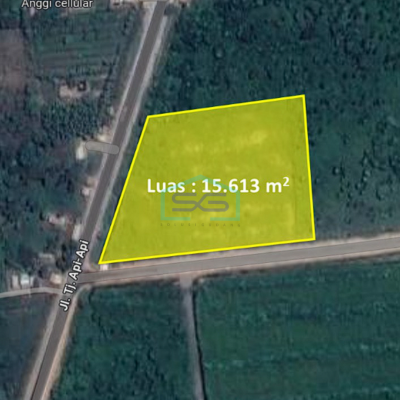 Dijual Tanah Siap Bangun di Jalan Tanjung Api-Api, Palembang Luas 15000m2