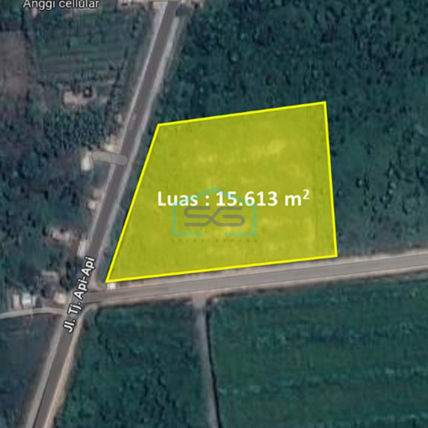 Dijual Tanah Siap Bangun di Jalan Tanjung Api-Api, Palembang Luas 15000m2-1