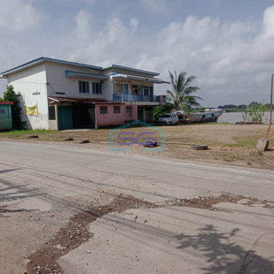 Dijual Tanah dan Bangunan Strategis di Jalan Syakyakirti, Dekat Jembatan Musi 2, Palembang